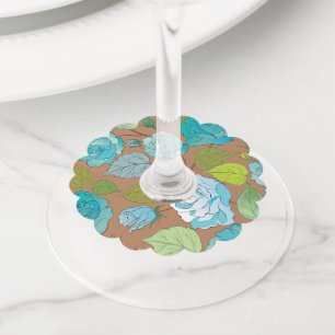 Rozen 25 wijnglaslabel