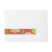 Rozen 26 adreslabel wikkel (Voorkant)