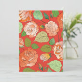 Rozen 26 kaart (Staand voorkant)