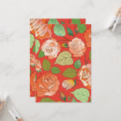 Rozen 26 kaart (Voorkant / Achterkant in situ)