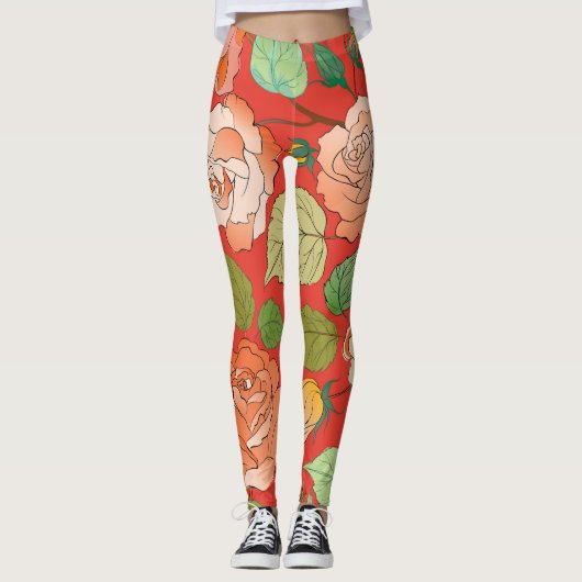 Rozen 26 leggings (Voorkant)