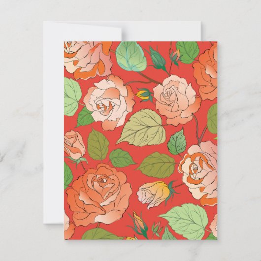 Rozen 26 notitiekaartje (Achterkant)