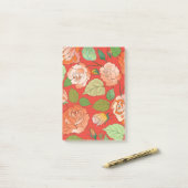 Rozen 26 post-it® notes (Op bureau)