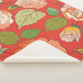 Rozen 26 sherpa deken (3/4)