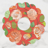 Rozen 26 wijnglaslabel (Voorkant)