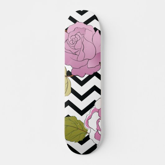 Rozen 27 persoonlijk skateboard (Voorkant)