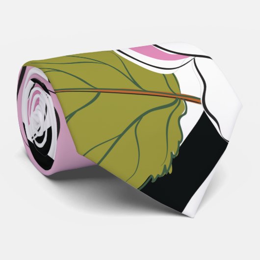 Rozen 27 stropdas (Opgerold)