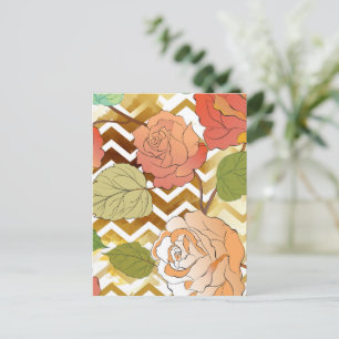 Rozen 28 briefkaart