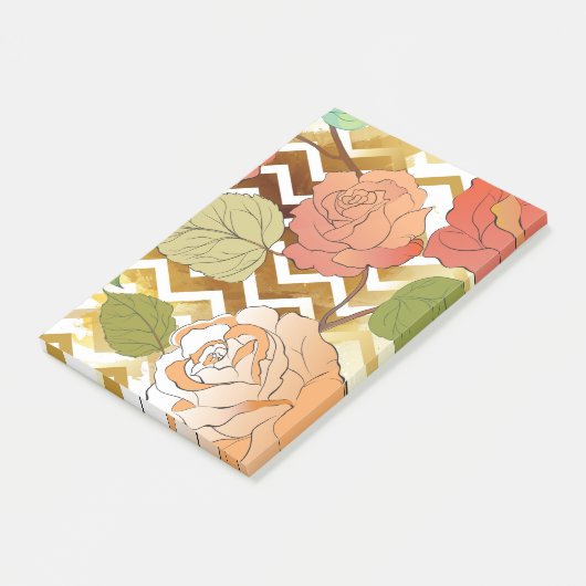 Rozen 28 post-it® notes (Schuin)