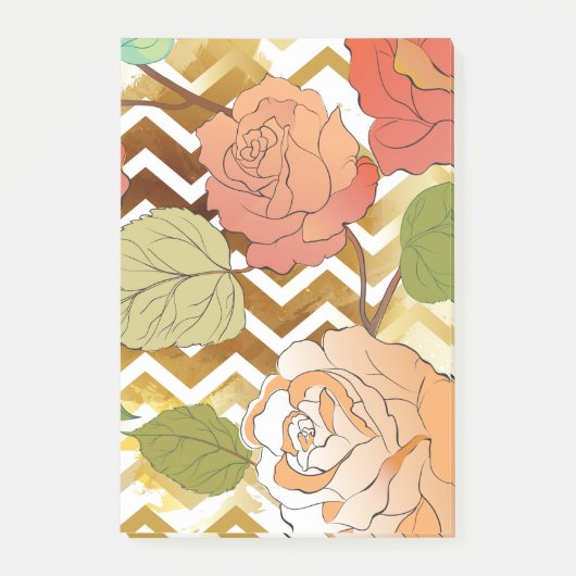 Rozen 28 post-it® notes (Voorkant)