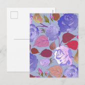 Rozen 29 feestdagenkaart (Voorkant / Achterkant)