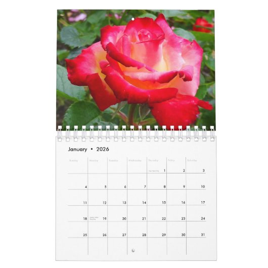Rozen #2 Agenda Kalender (Jan 2026)