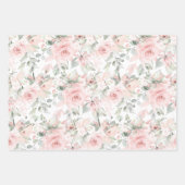 Rozen 2 overspoelen van papierbladen voor weddensc inpakpapier vel (Voorkant 2)