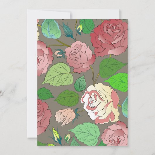 Rozen 30 bedankkaart (Achterkant)