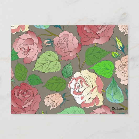 Rozen 30 briefkaart (Achterkant)