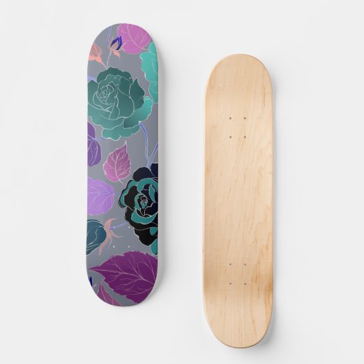 Rozen 31 persoonlijk skateboard (Voorkant)
