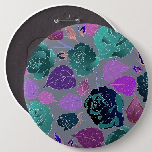 Rozen 31 ronde button 6,0 cm (Voorkant /achterkant)