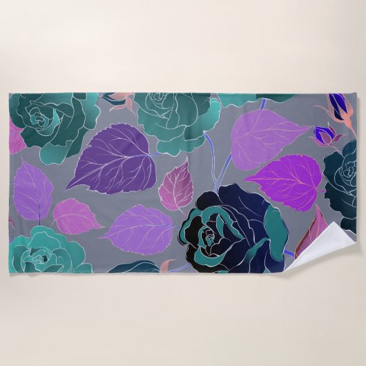 Rozen 31 strandlaken (Voorkant)