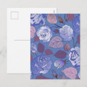 Rozen 32 feestdagenkaart (Voorkant / Achterkant)