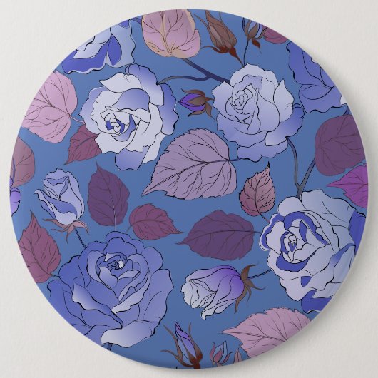 Rozen 32 ronde button 6,0 cm (Voorkant)