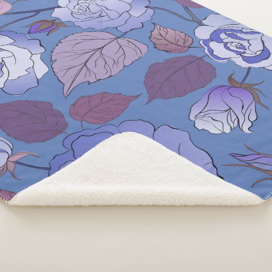 Rozen 32 sherpa deken (3/4)