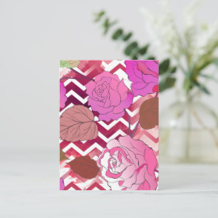 Rozen 33 briefkaart