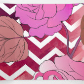 Rozen 33 drieluik wenskaart (Binnenkant midden)