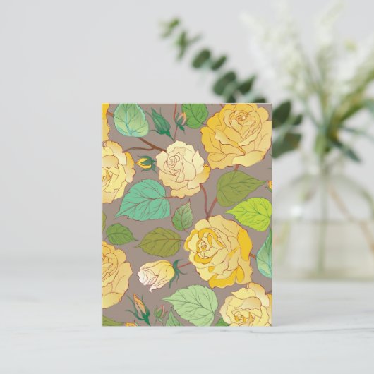 Rozen 3 briefkaart (Staand voorkant)