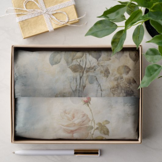 Rozen 3 Decoupage Paper Tissuepapier (Geschenk)