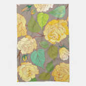 Rozen 3 theedoek (Verticaal)