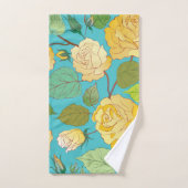Rozen 5 bad handdoek (Handdoek)