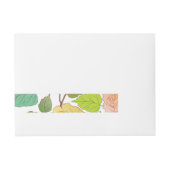 Rozen 9 adreslabel wikkel (Voorkant)