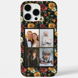 Rozen aangepaste foto-collage iPhone-hoesje voor m iPhone 16 Pro Max Hoesje