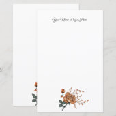 Rozen - Aangepaste schrijfbenodigdheden (Voorkant / Achterkant)