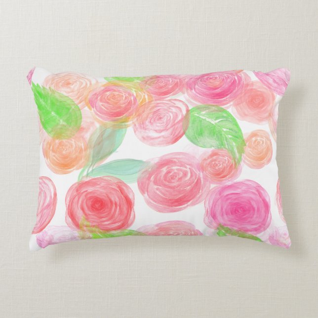 Rozen Accent Kussen (Voorkant)