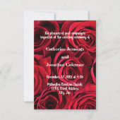 Rozen achtergrond - 3x5 Weddenschap Kaart (Voorkant)