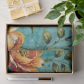 Rozen acryl schilderij Decoupage Tissuepapier (Geschenk)