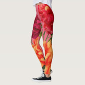 rozen afdrukken leggings (Links)