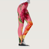 rozen afdrukken leggings (Rechts)