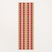 rozen afdrukken yogamat (Voorkant)