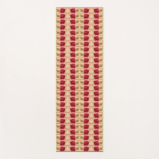 rozen afdrukken yogamat (Voorkant)