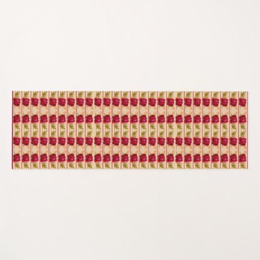 rozen afdrukken yogamat (Voorkant (horizontaal))