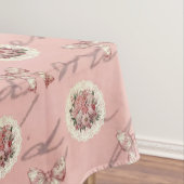  Rozen Antiek belettering tafelkleed (Voorbeeld)
