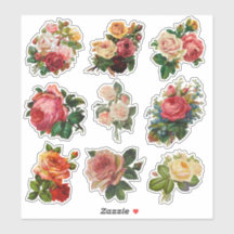  Rozen Antiek Elegante Bloemen