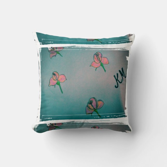 rozen aquakussen kussen (Voorkant)