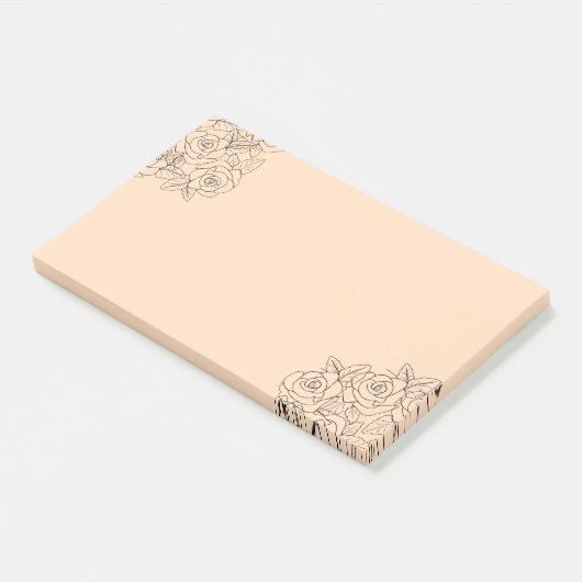 Rozen Art Post-it® Notes (Schuin)