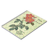  Rozen Art Prayer Journal Notitieboek (Linkerzijde)