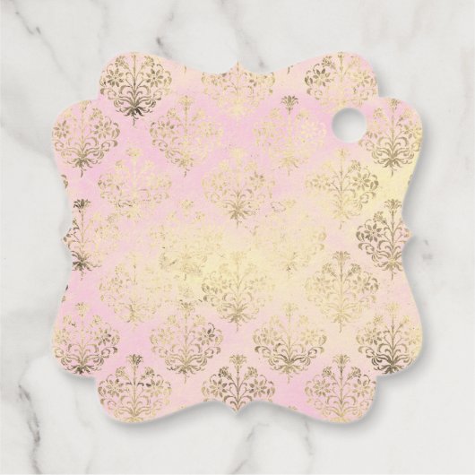 Rozen Baby in Bloom Bloemen Baby shower Bedankjes Labels (Achterkant)