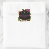  rozen bad en label voor lichaamsverzorging (Tas)