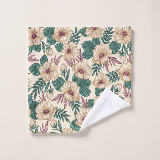 Rozen Bad Handdoek (Wasdoekje)